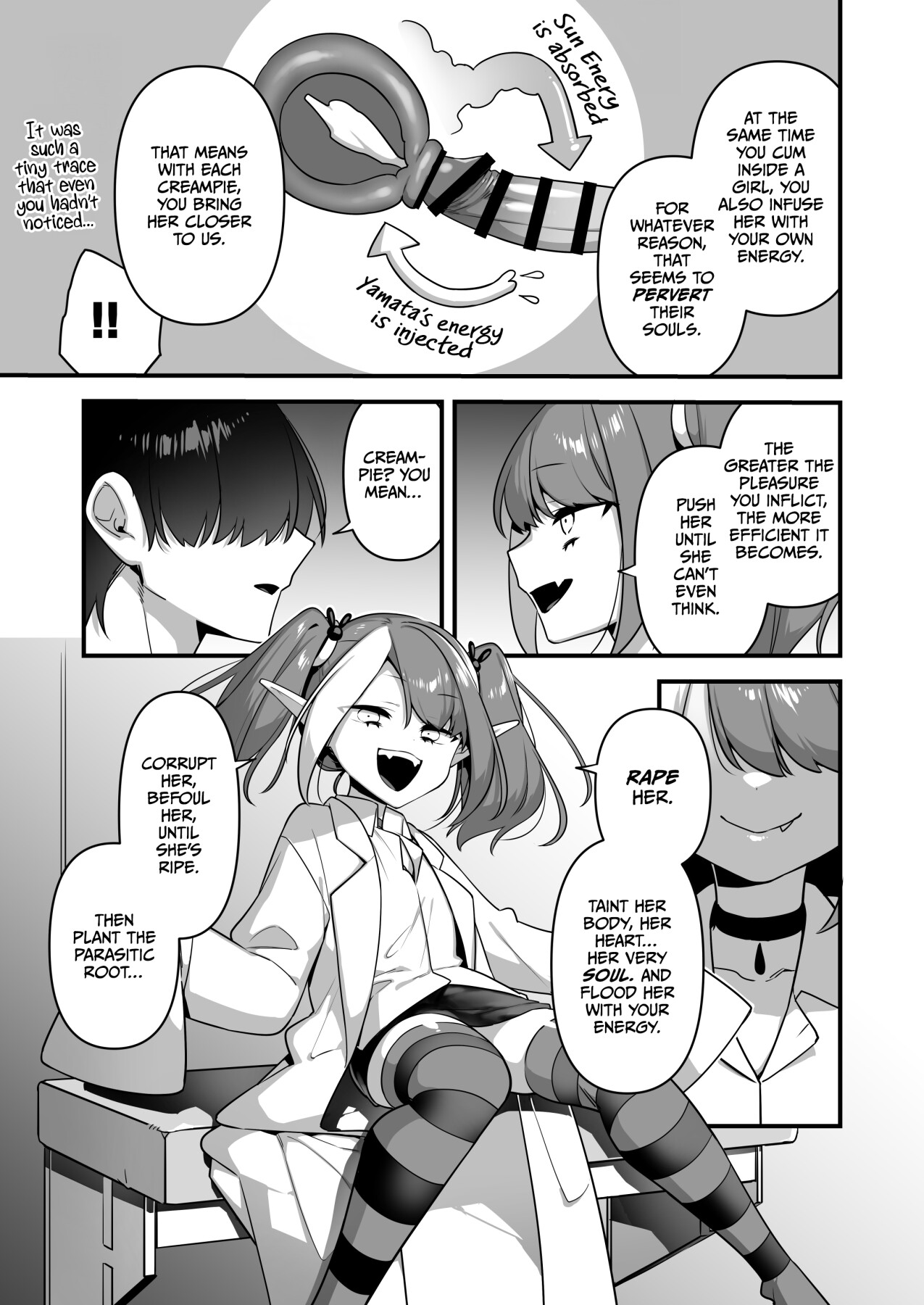 Hentai Manga Comic-Since I became a pawn of evil... I'll disgrace the magical girl 3-Read-45